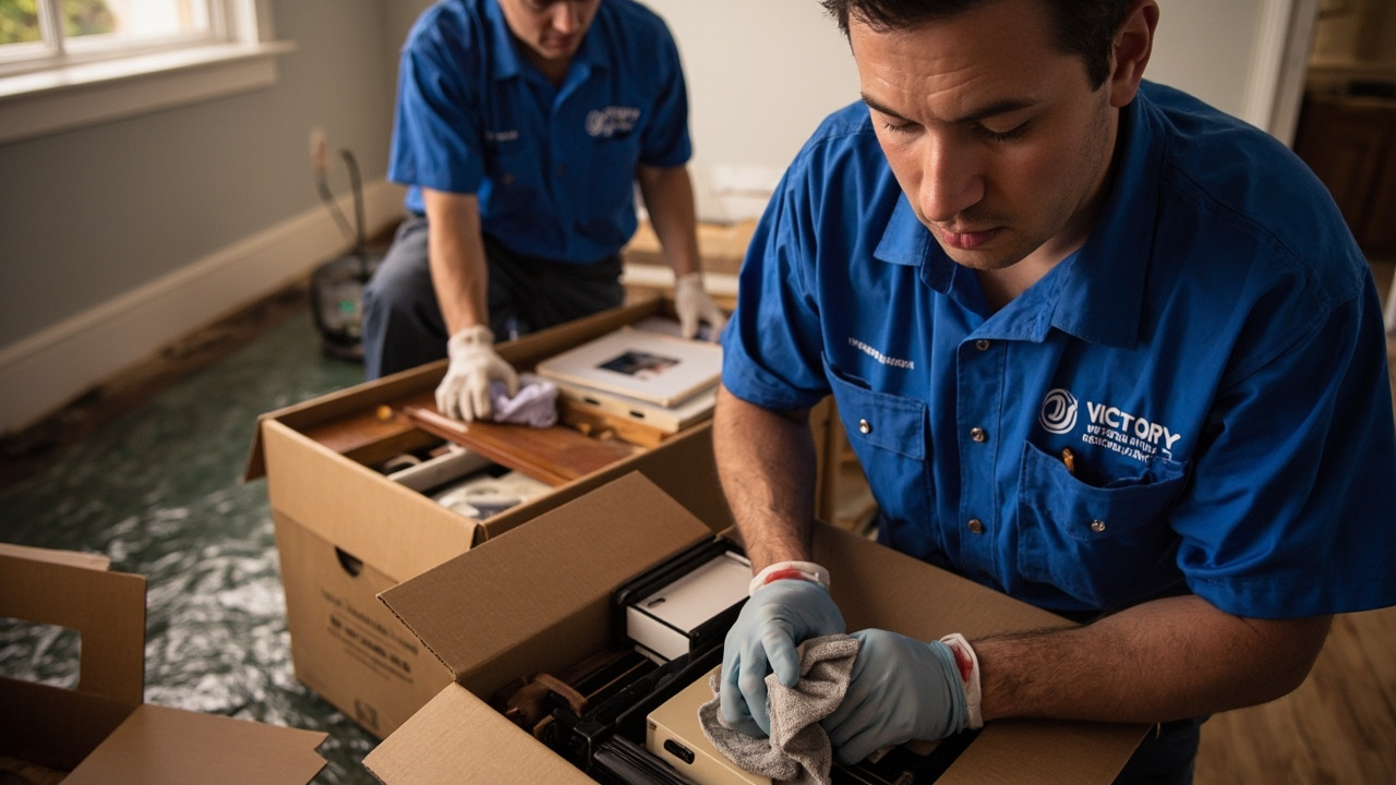 How Professional Contents Cleaning Services Work