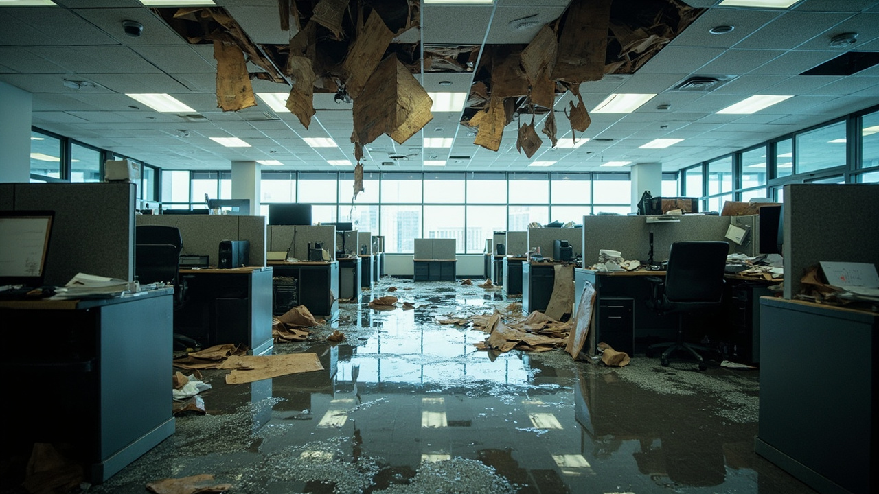 Why Atlanta Office Buildings Face Elevated Water Damage Risk