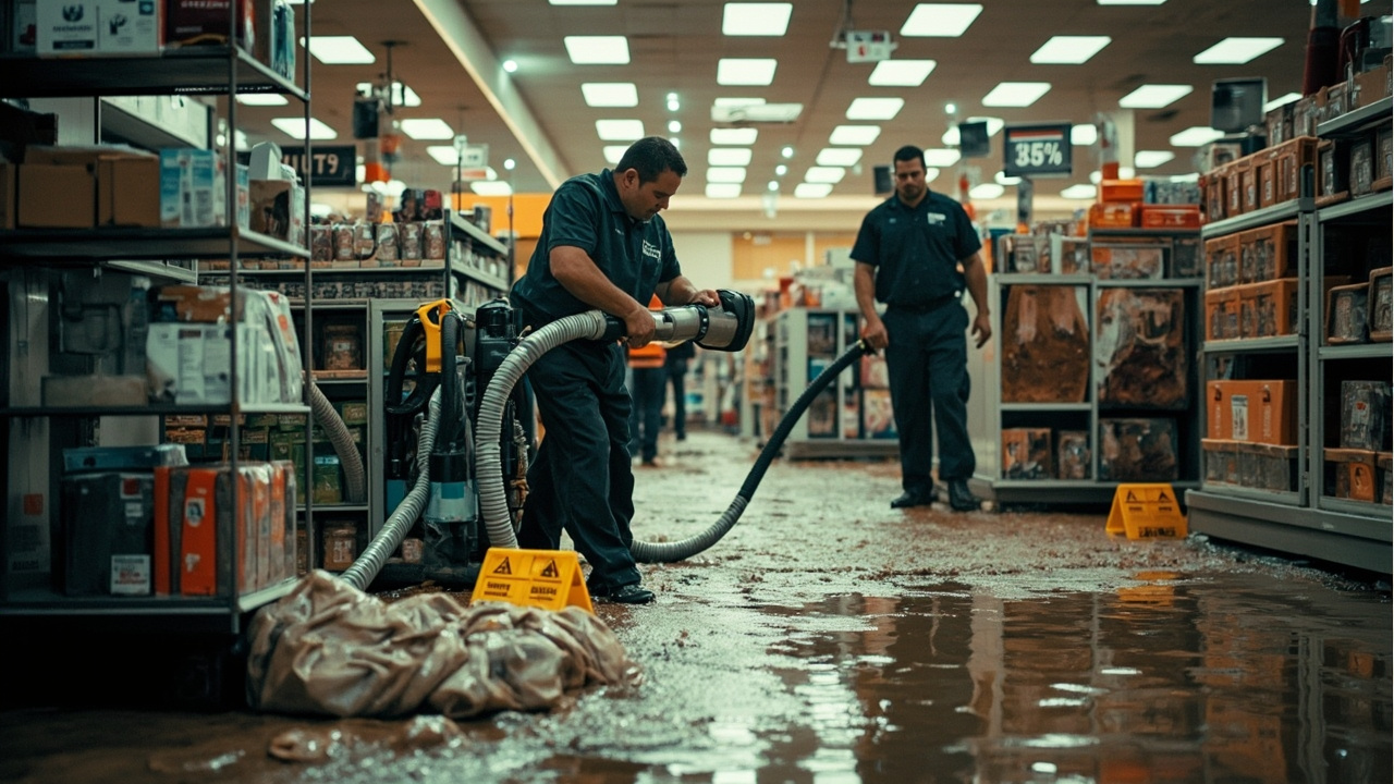 Retail Store Water Cleanup in Atlanta – Minimize Downtime and Protect Your Revenue Stream