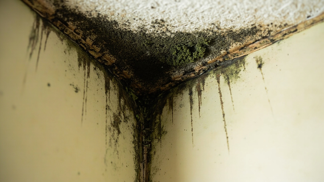 Why Atlanta Homes Develop Black Mold Spots on Drywall and Wall Surfaces