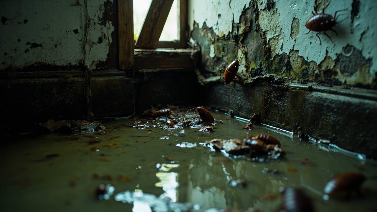 Water Bug & Pest Infestations in Atlanta – Expert Moisture Control Stops Roach & Insect Problems at the Source