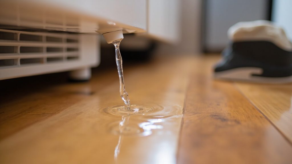 How to spot a slow refrigerator water line leak be