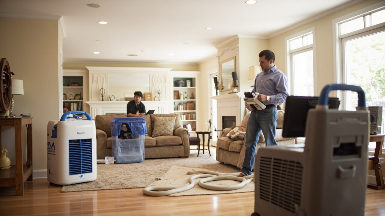 The right way to handle ceiling water damage in your Roswell home